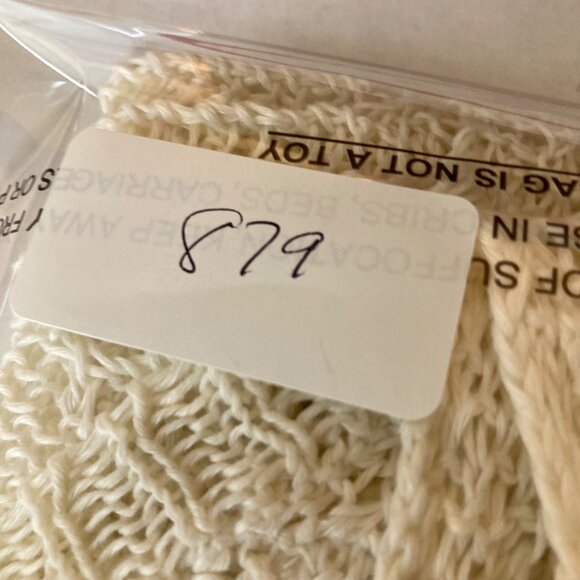 Womens Cabi Open Knit Linen Tank Top Cream S Linen - Picture 8 of 8